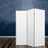 Cann River 3 Panel Pine Room Divider Screen, White view 7