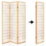 Artiss 4-Panel Folding Room Divider Screen — Oriental Flair, Natural or White — Allure Home Collections