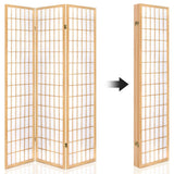 Artiss 6-Panel Freestanding Room Divider Screen — 261x179cm, White or Natural — Allure Home Collections