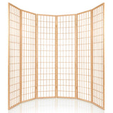 Artiss 6-Panel Freestanding Room Divider Screen — 261x179cm, White or Natural — Allure Home Collections