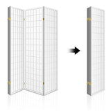 Artiss 6-Panel Freestanding Room Divider Screen — 261x179cm, White or Natural — Allure Home Collections