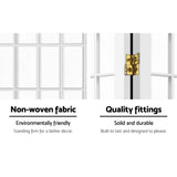 Artiss 8-Panel Elegant White Room Divider Screen — 348x179cm — Allure Home Collections