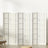 Artiss NOVA 6-Panel Folding Room Divider — 265x179cm, Natural or White — Allure Home Collections