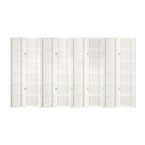 Artiss NOVA 8-Panel White Room Divider Screen — 353x179cm — Allure Home Collections