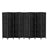 Artiss 8-Panel Woven Folding Room Divider — 326x170cm, Black, White, or Natural — Allure Home Collections