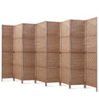 Paynesville 8 Panel Woven Room Divider Screen, Natural