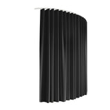 Buchan Ceiling Mounted Curtain Room Divider, Black view 8