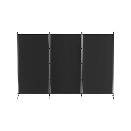 Artiss 3-Panel Fabric Room Divider Screen — 260x180cm, Powder-Coated Metal, Detachable — Allure Home Collections