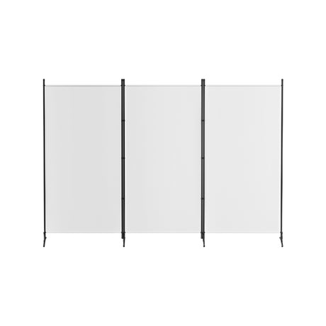 Artiss 3-Panel Fabric Room Divider Screen — 260x180cm, Powder-Coated Metal, Detachable — Allure Home Collections
