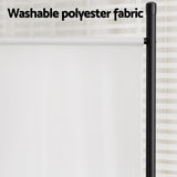 Artiss 3-Panel Fabric Room Divider Screen — 260x180cm, Powder-Coated Metal, Detachable — Allure Home Collections