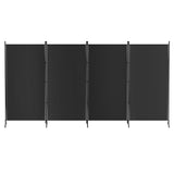 Artiss 4-Panel Fabric Freestanding Room Divider — 345x180cm, Portable, Washable Option — Allure Home Collections