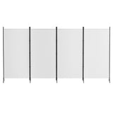 Artiss 4-Panel Fabric Freestanding Room Divider — 345x180cm, Portable, Washable Option — Allure Home Collections