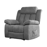 Artiss Electric Massage Recliner Chair — Grey Velvet, Heated, Lounge Sofa Style — Allure Home Collections