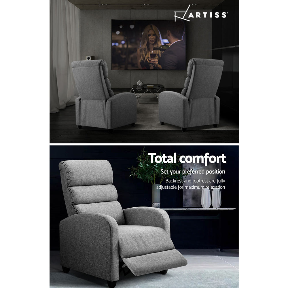 Artiss Bolivia Premium Recliner Armchair Artiss