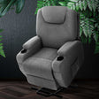 Artiss MILIO 8-Point Heated Massage Lift Assist Recliner — Velvet — Allure Home Collections