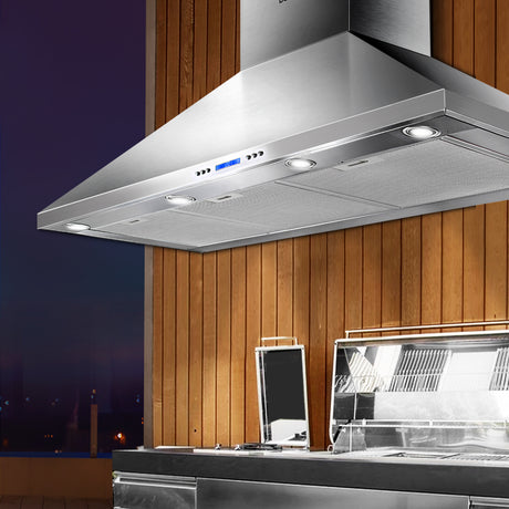 Fireproof aluminium exhaust ducts supplied with the range hood