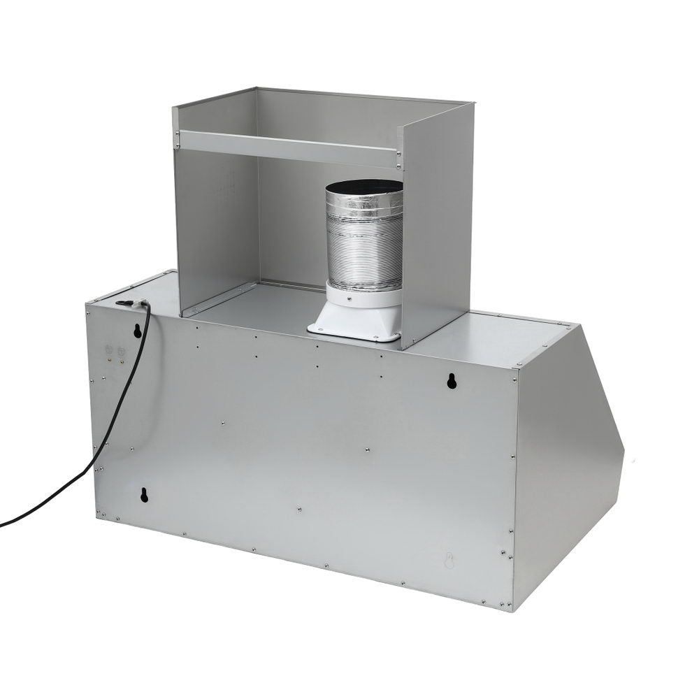 Remote control supplied with the 900 mm range hood