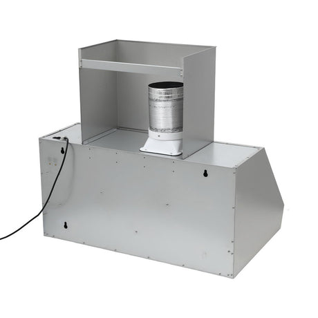 Remote control supplied with the 900 mm range hood