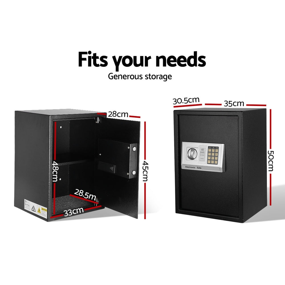 Ubrique Security Safe, 50L, Digital Keypad