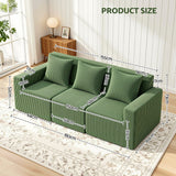 Marlowe Three Seater Modular Sofa Bed, view 4