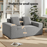 Alfaz 2 Seater Sofa, Grey