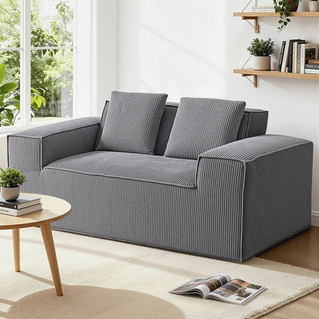 Alfaz 2 Seater Sofa, Grey