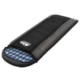 Weisshorn Single Sleeping Bag, -20°C, Thermal, Black