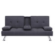 Artiss Dark Grey Fabric Sofa Bed — 175cm, Contemporary 3-Seater — Allure Home Collections
