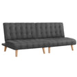 Artiss Grey Fabric Single Seater Sofa Bed — Pack of 2, Premium Faux Linen — Allure Home Collections