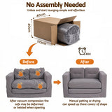 Vilanova 2 Seater Sofa Bed, Grey