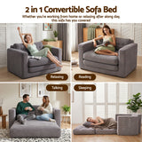 Vilanova 2 Seater Sofa Bed, Grey