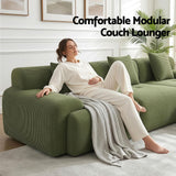 Tavernes 4 Seater Modular Sofa, Green