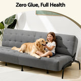 Archer Innerspring Sofa Bed, Grey, view 5