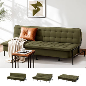 Archer Innerspring Sofa Bed, Green