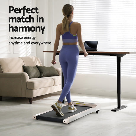 Artiss Electric Walking Pad Treadmill with 140cm Automatic Standing Desk Complete Active Workspace — Allure Home Collections
