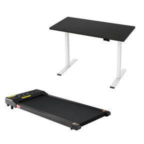 Kambah Electric Standing Desk, Black 120cm