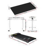 Artiss 120cm Electric Standing Desk with Walking Pad