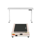 Stirling Electric Standing Desk, White 140cm view 3