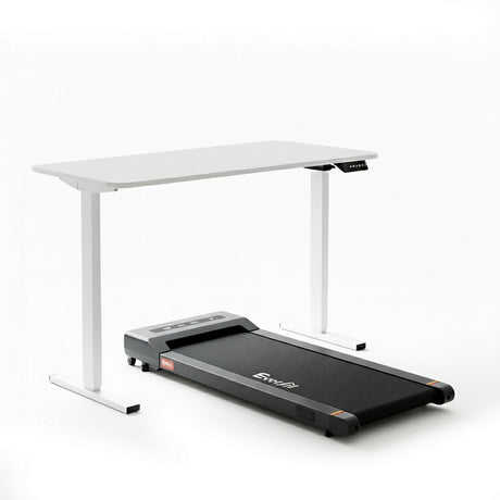 Stirling Electric Standing Desk, White 140cm