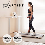 Stirling Electric Standing Desk, White 120cm view 7