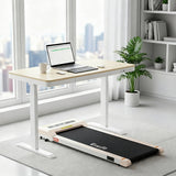 Amaroo Electric Standing Desk with Treadmill, Oak 120cm 360mm Belt