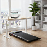 Amaroo Electric Standing Desk with Treadmill, Oak 120cm 400mm Belt