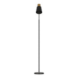 Modern Black LED Floor Lamp — Slim Upright Design — Allure Home Collections