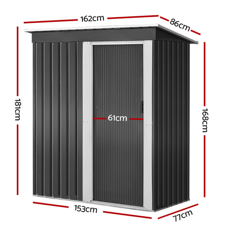 Giantz Metal Garden Shed - Durable Outdoor Storage