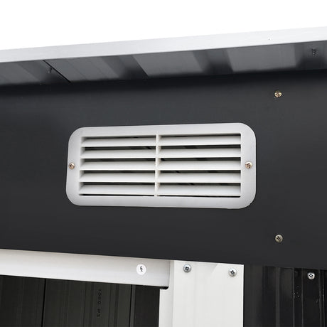 Giantz 2.38x1.31M Metal Garden Shed