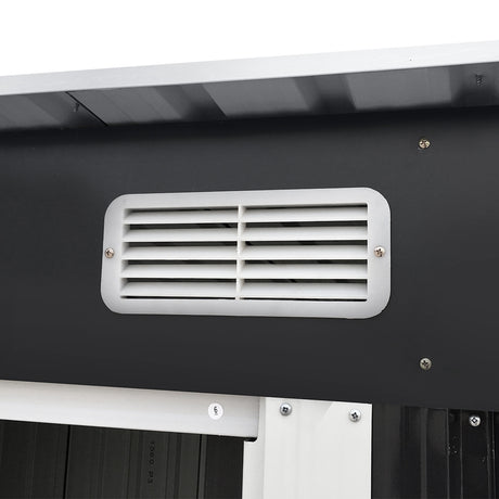 Giantz 2.38x1.31M Metal Garden Shed