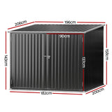 Giantz Metal Garden Shed - Durable Outdoor Storage