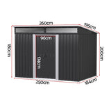 Caiguna Garden Shed, 2.60m x 1.95m