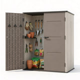 Balladonia lockable resin and steel tool workshop garden shed