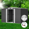 Giantz 2.58x3.14M Metal Garden Shed